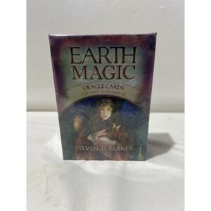 Earth Magic Oracle Cards 48-card Deck and Guidebook By Steven D Farmer‎